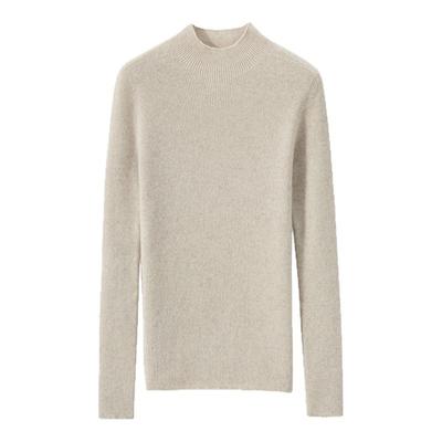 一线成衣羊绒衫女修身显瘦毛衣