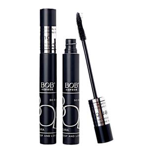 BOB惊艳纤长睫毛膏浓密防水卷翘持久定型软刷头彩妆不晕染可卸