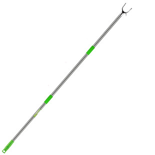 4米加长撑衣杆不锈钢直杆衣叉2米挑衣杆叉子收衣服挂取衣杆晾衣服