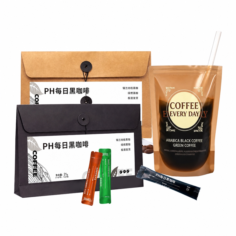 每日黑咖啡阿拉比卡无糖减0脂美式袋装速溶咖啡高代谢正品旗舰店