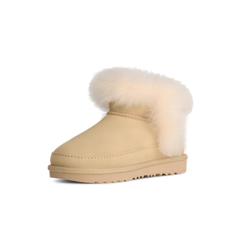 UGG童鞋冬季新款加绒保暖棉靴大童女童短靴毛毛雪地靴 1175950K