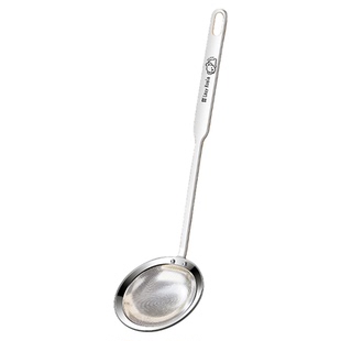 捞浮沫勺过滤勺304不锈钢厨房家用打浮沫漏勺撇浮沫撇油勺漏网勺