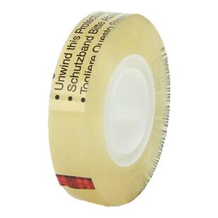 3M胶带 透明双面胶带Scotch思高665 12.7mm*22.8m透明双面胶 思高正品文具137无痕高粘隐形美国双面胶带