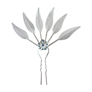 傣族羽毛发簪儿童发饰女流苏耳环泰国西双版纳异域风手镯云南配饰