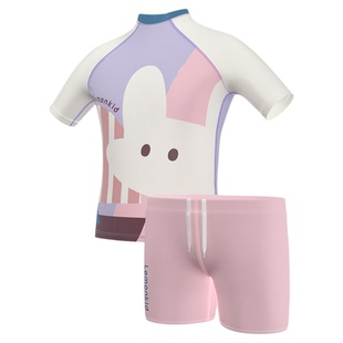 宝宝泳衣儿童分体连体男女童小童夏季防晒泳装A类女宝可爱游泳衣