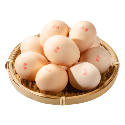 新鲜农家散养富硒鸡蛋40枚土鸡蛋柴鸡蛋现捡现发谷物蛋笨鸡蛋整箱