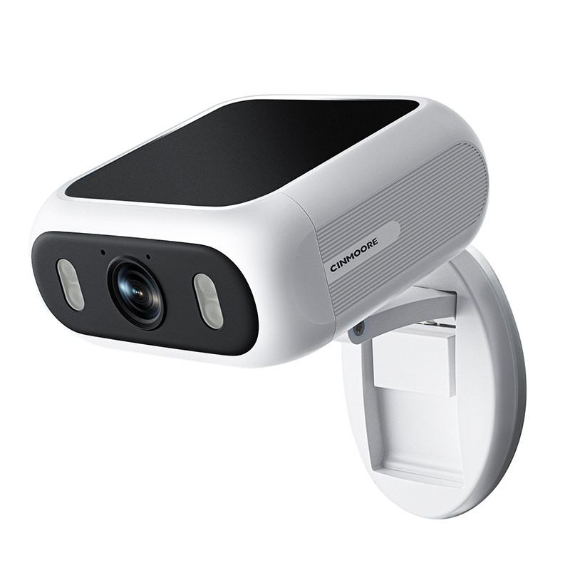 神眸BC7太阳能一体监控摄像头室外无电无网高清夜视无线磁吸安装