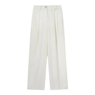 线上专享hply young裤子女夏季新款女装夏季阔腿休闲裤薄款宽松