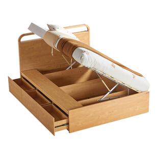 林氏儿童床箱体床男孩女孩卧室可收纳床小户型储物床木业新款家具