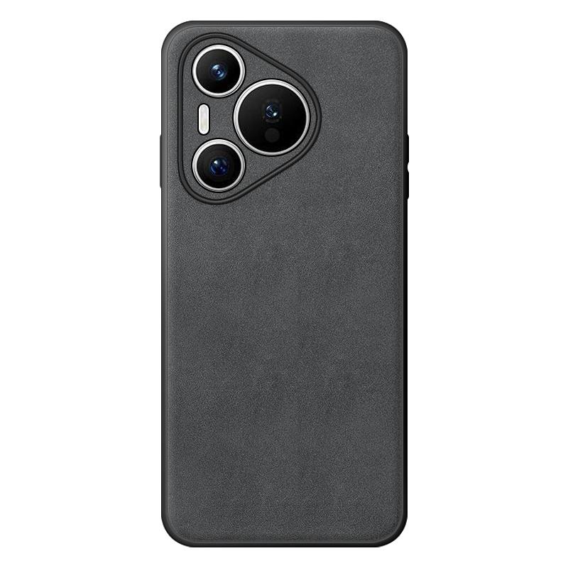 适用华为pura70pro手机壳新款男2025保护套huawei全包防摔ultra高级感por十商务简约prua羊巴皮p
