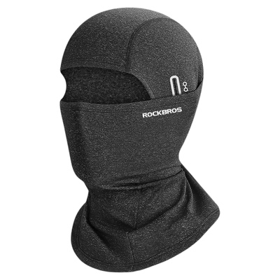 骑行头套摩托车秋冬季抓绒全脸