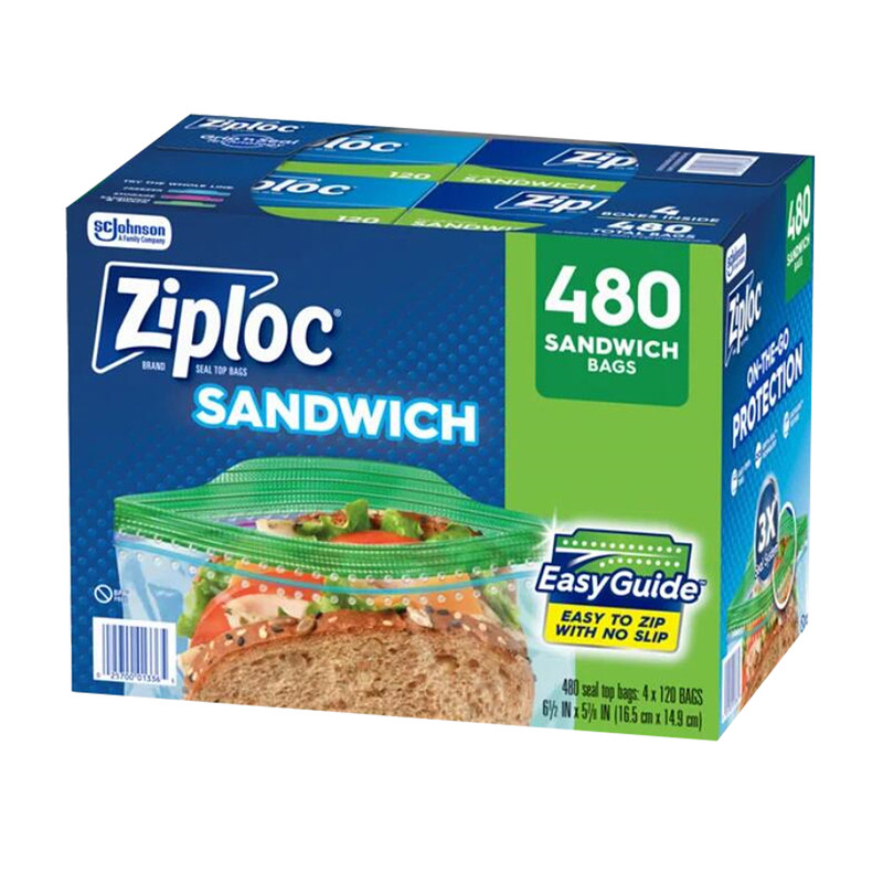 现货Ziploc密保诺保鲜袋冷冻冷藏