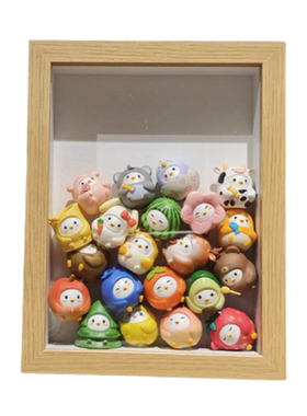 蚂蚁庄园小鸡手办收纳盒