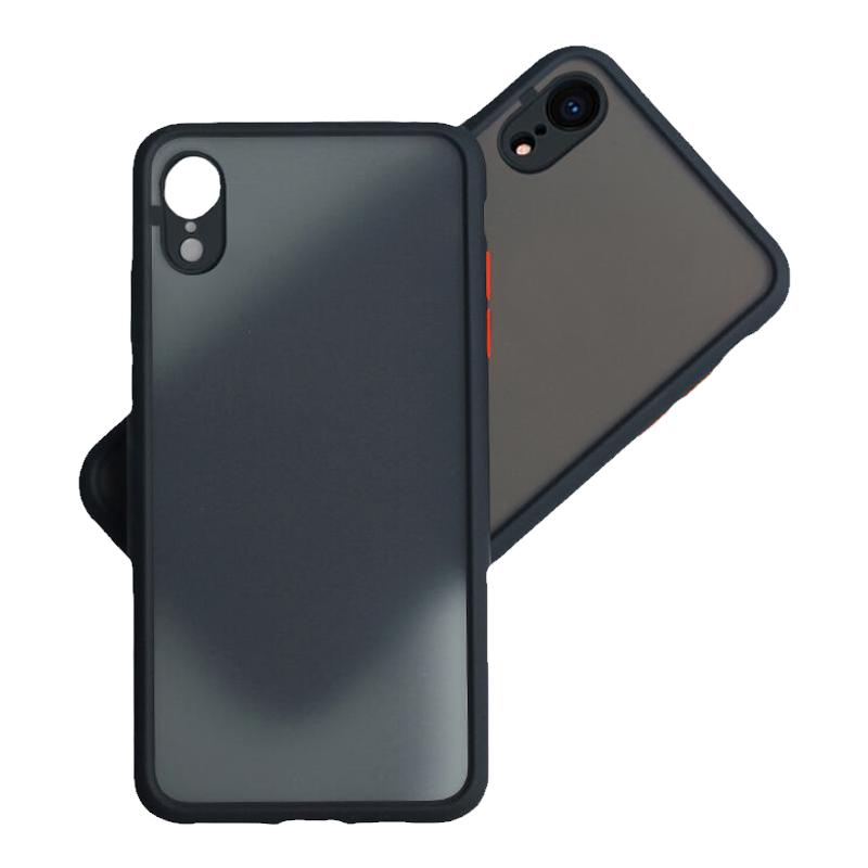 适用苹果XR手机壳透明磨砂iPhone网红简约全包防摔硅胶保护套男女镜头iponexr软壳ipxr冷淡风外壳专用ins潮