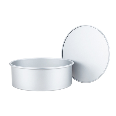 直筒底部卷边4-12寸蛋糕模具阳极