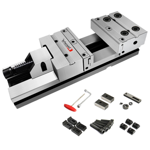 梅华快换钳口精密虎钳CNC加工中心精密平口钳台虎钳角固式钳