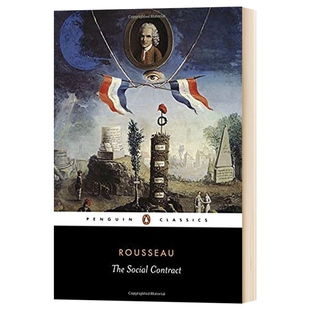 社会契约论 英文原版 The Social Contract  卢梭政治著作 权利法案理论基础 进口原版英语书籍 Jean Jacque Rousseau