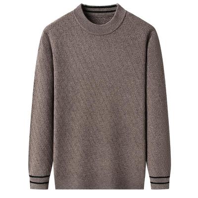 罗蒙套头柔软圆领舒适亲肤毛衣