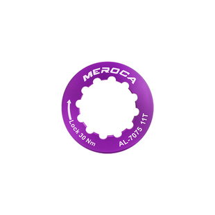 MEROCA铝合金7075自行车飞轮锁紧环山地车公路车卡式飞轮锁盖11T