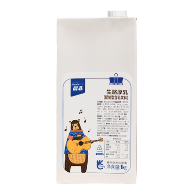 晨非生酪厚乳1L生酪拿铁专用