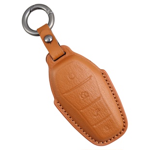 比亚迪车钥匙套唐汉EV宋pro海豚海鸥海豹06秦L驱逐舰05高端真皮壳