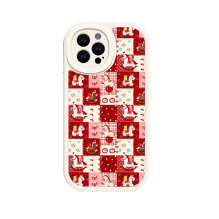 马年手机壳适用苹果17pro烟花iphone16pm新年vivos50红色oppofindx8喜庆reno15本命年x200/iqooz9turbo一加13