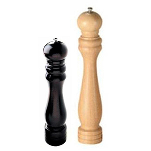 锌合金实木胡椒研磨器手动胡椒磨研现磨粉瓶欧式家用厨房调料瓶