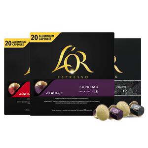 Lor胶囊咖啡进口通用美式黑咖啡