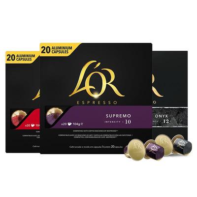 Lor胶囊咖啡进口通用美式黑咖啡