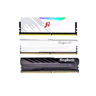 金百达ddr4银爵3600黑爵内存条16G3200台式机8Gx2马甲条黑刃白刃
