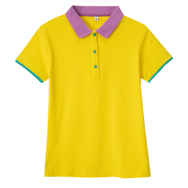 夏季幼师工作服幼儿园老师培训机构团体服装教师职业装POLO衫定制
