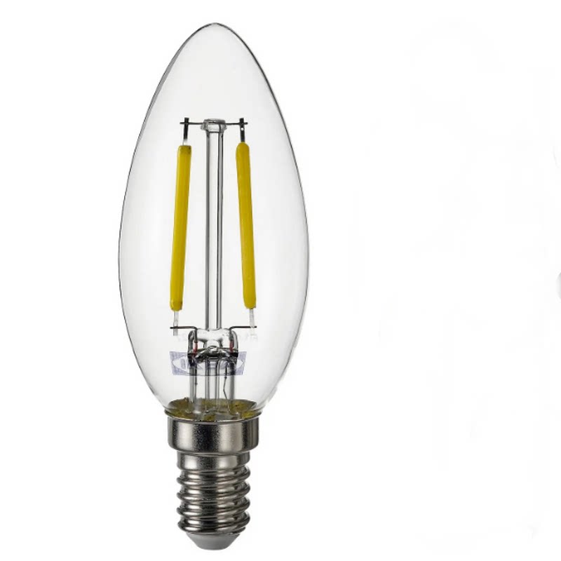 宜家 E14 透明LED枝形装饰灯泡250流明暖光 萨克斯希塔恩台灯标配