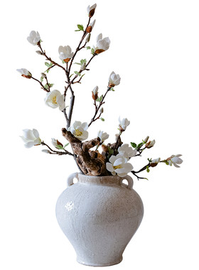 掬涵玉兰花仿真花假花客厅餐桌