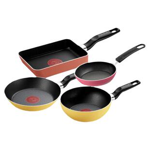 法国正品特福tefal不粘迷你鸡蛋锅煎蛋锅平底锅 炒锅厚蛋烧玉子烧
