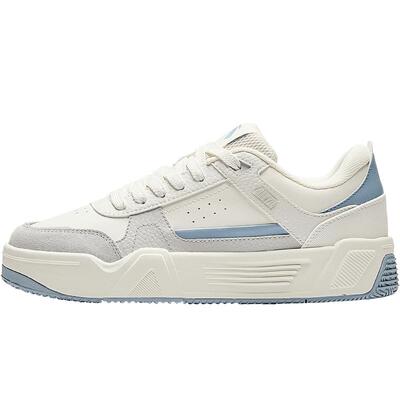 安踏C37板鞋丨软底舒适板鞋女2026春季新款厚底小白鞋百搭运动鞋