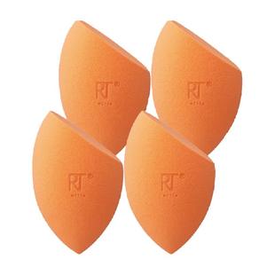 Real Techniques美妆蛋海绵彩妆蛋不易吃粉化妆球蛋蛋粉扑4支装