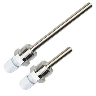 太阳能空气能热水器温度传感器热泵感温探头4分不锈钢防水盲管