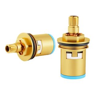 水龙头阀芯开关厨房卫生间阳台单冷快开全铜三角阀阀芯维修配件热