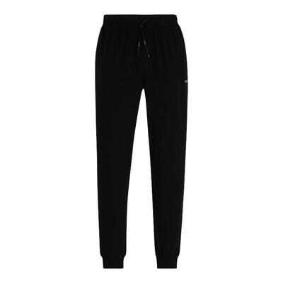 徽标细节装饰弹力棉卫裤