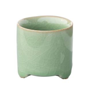 龙泉青瓷空熏杯香道隔火熏香碳熏陶瓷闻香杯埋碳熏香传统空熏香炉