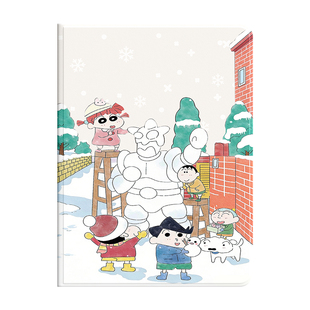 官蜡笔小新适用ipadmini7保护壳ipadpro保护套ipad11新年新款第10代9卡通air7/6/5带笔槽2苹果平板外壳13英寸