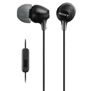 Sony/索尼 MDR-EX15AP 入耳式耳机有线带麦克风手机通话高音质K歌