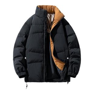 大码男士外套新款2025男款羽绒服冬季加肥加大胖子秋冬男装300斤