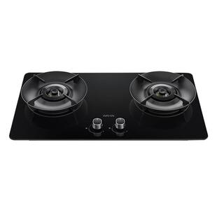 美的华凌燃气灶双灶家用煤气灶天然气炉灶大猛火力官方旗舰店灶台