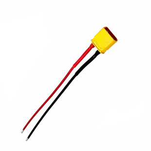XT30延长线XT30U带线铁氟龙镀银线波壳火控线组延长线
