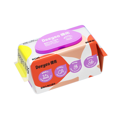 德佑婴儿手口专用湿巾80抽*1包