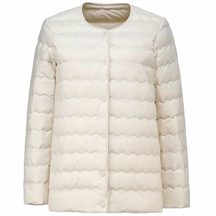 25秋冬新款轻薄鹅绒羽绒服女中长款百搭保暖大衣伴侣叠穿内胆外套