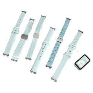 适用华为手环10/9手表带链11pro新款尼龙8/7nfc版表链雾霾蓝编织荣耀智能运动6pro手腕带硅胶九代高级感女生