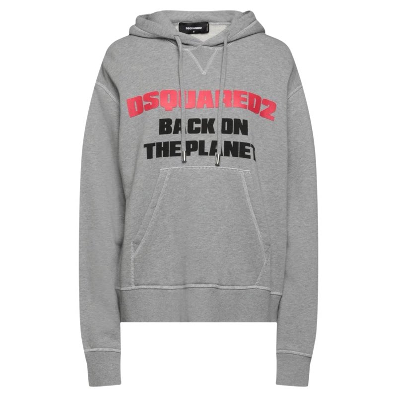DSQUARED2全棉连帽卫衣女款
