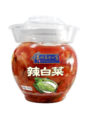 百合小菜辣白菜450g韩式泡菜咸菜